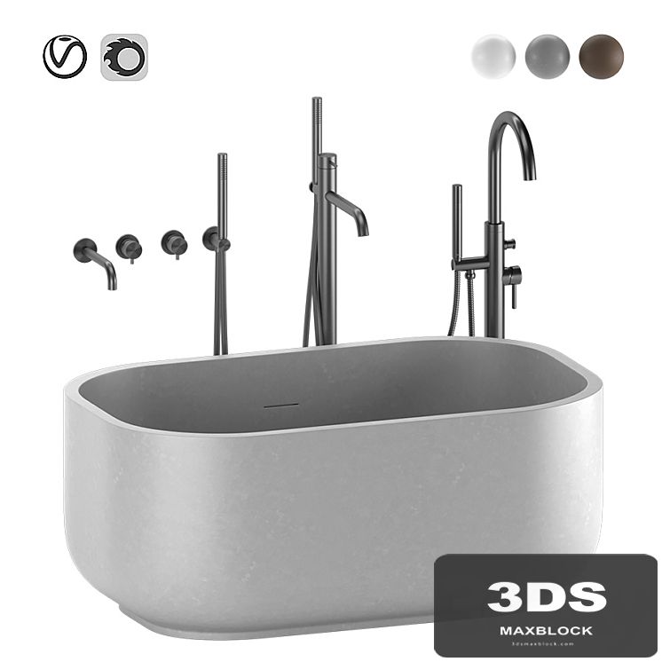 Cielo Dafne bath tub