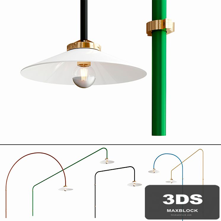 Hanging lamp collection By valerie_objects