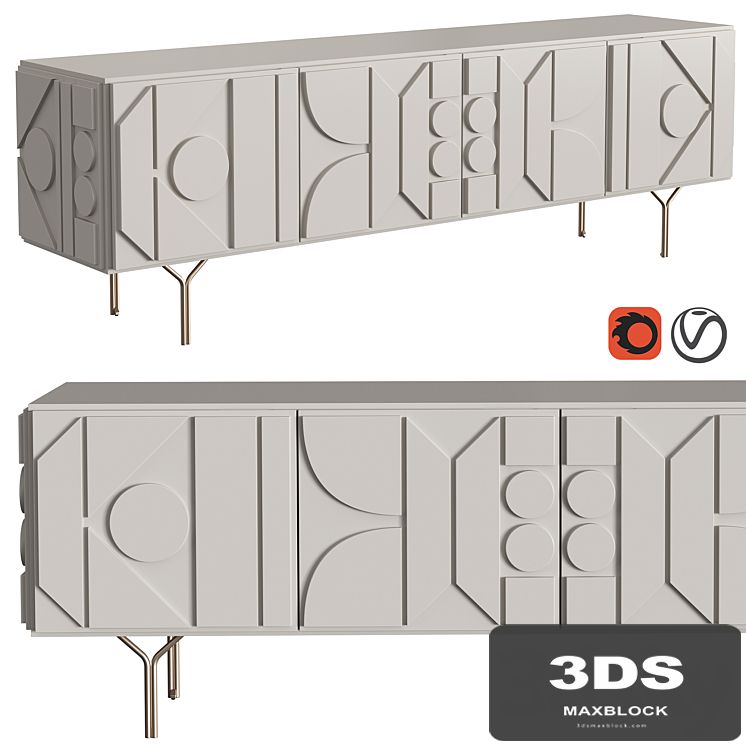 Pictograph Media Console (Eglo)