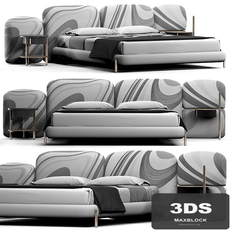 BAXTER STONE BED