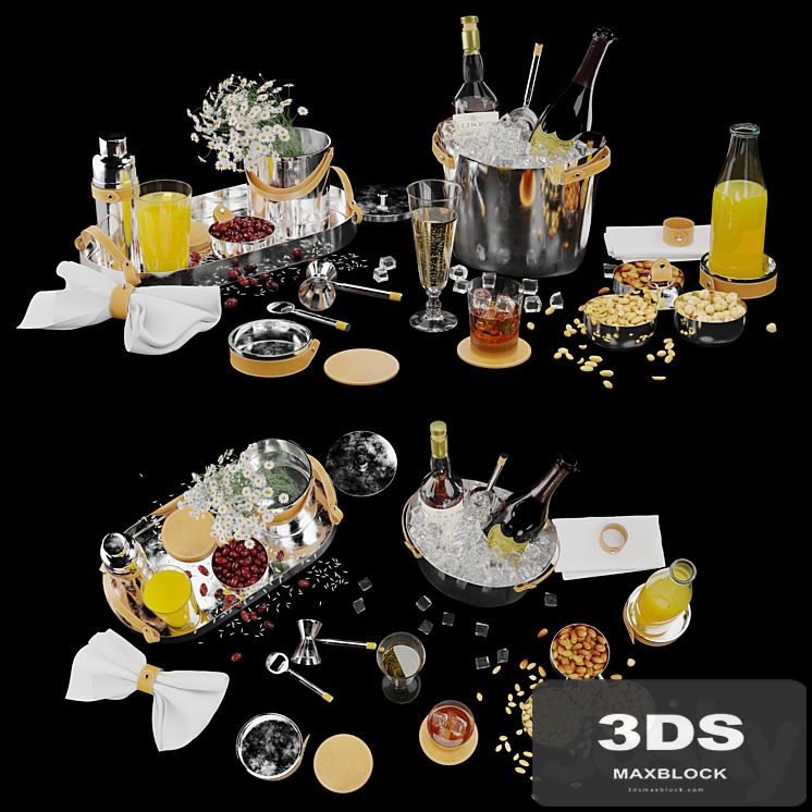 Ralph Lauren Wyatt bar decor collection