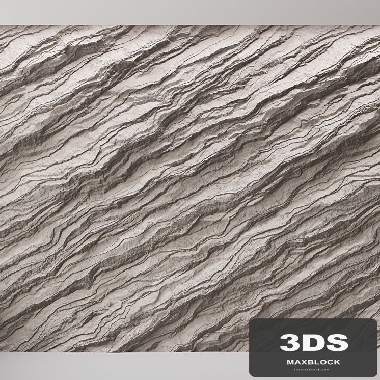 Rock sandstone wall №24