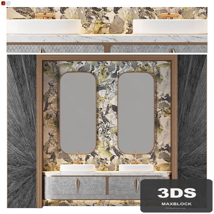Nero Antico Bathroom