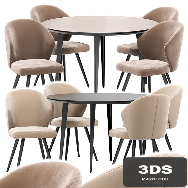 Tango dining chair and Watford table