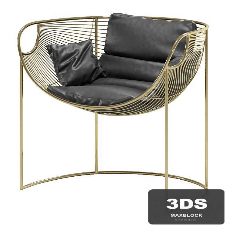 Wire Salon chair