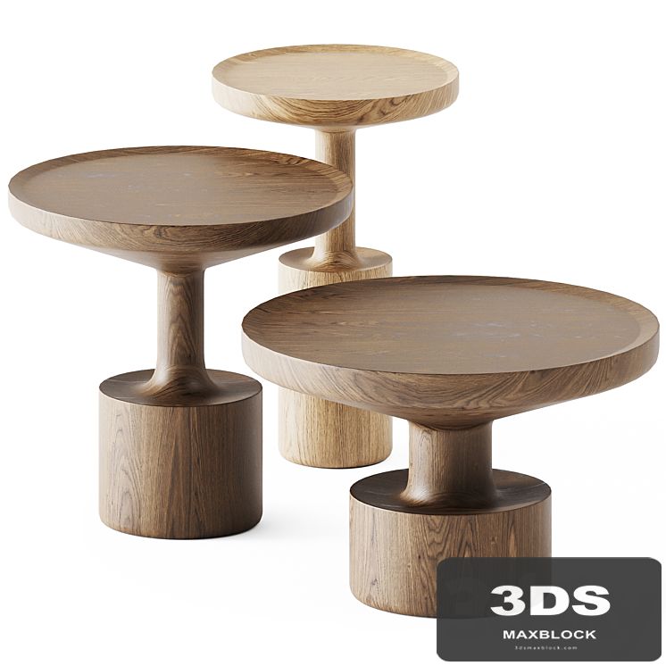 Wooden Coffee Tables Kigi by Linteloo