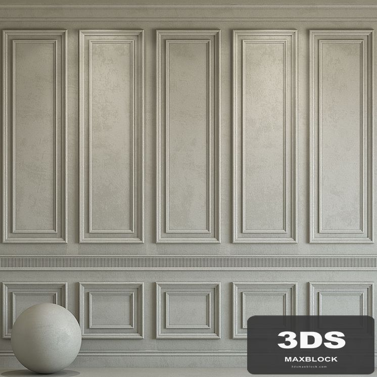 Decorative plaster with molding 184