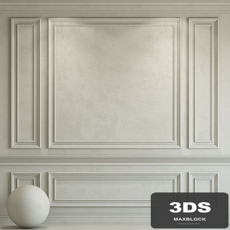 Decorative plaster with molding 185