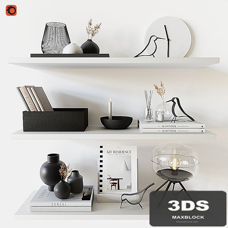 Decorative shelf 07