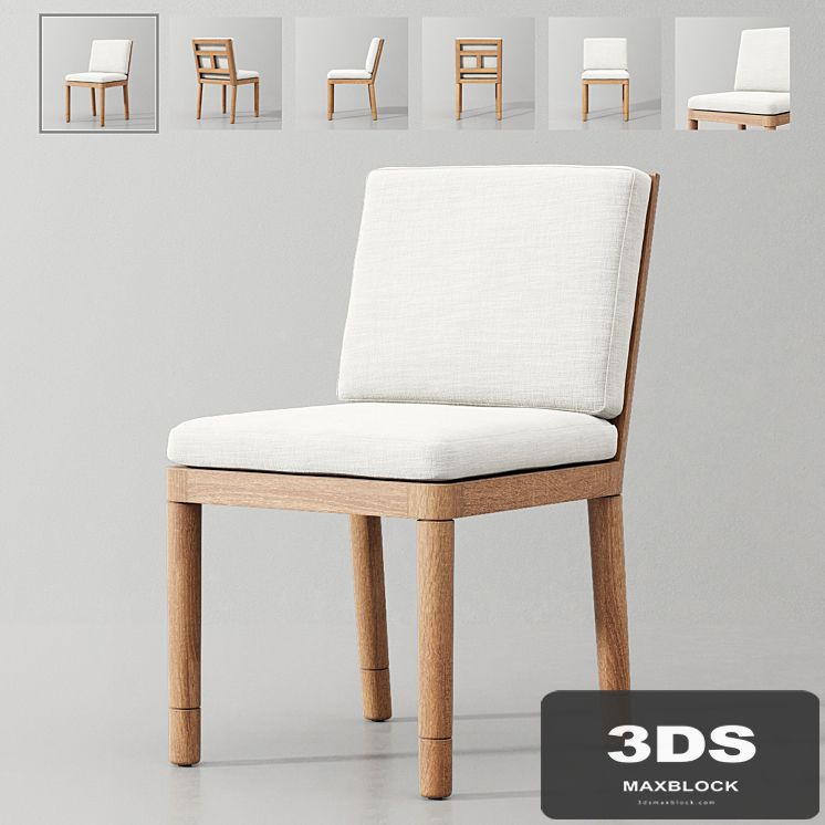 Miramar Teak Side Chair