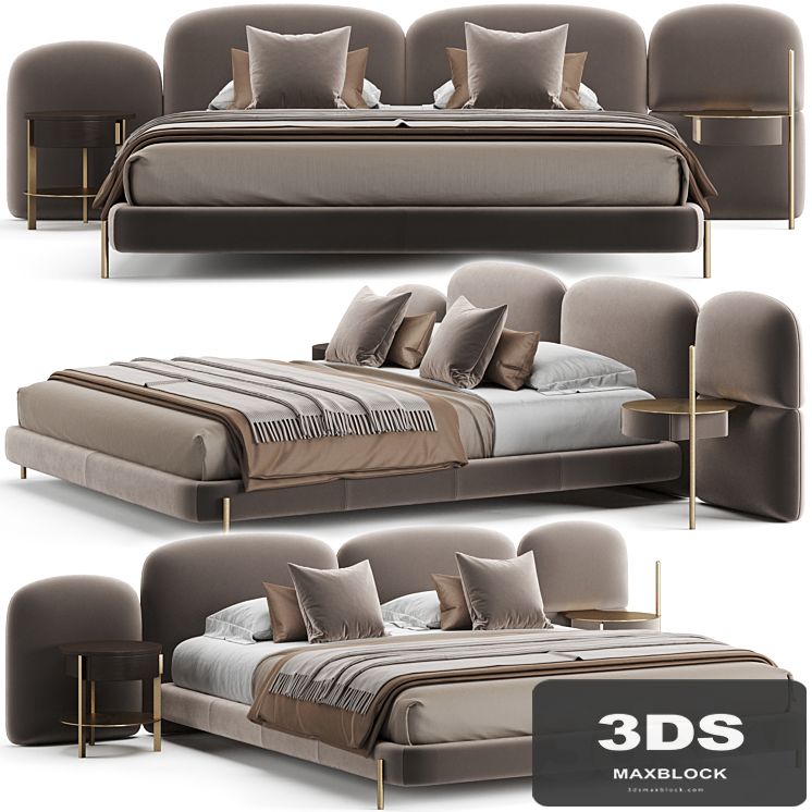 Baxter Stone Bed