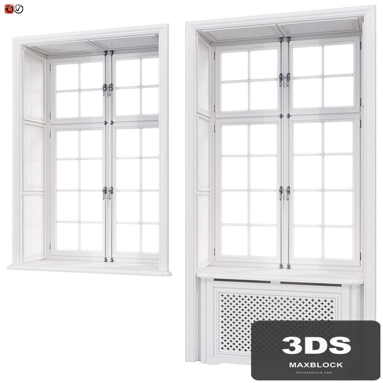 Classic windows with cremones
