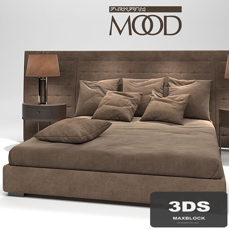 Flexform Mood Caress Bed