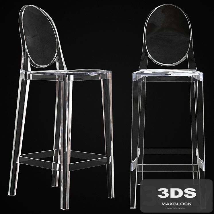 Bar stool Kartell One more 5890