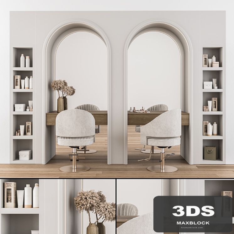 Beauty Salon Barber Shop - Set 02