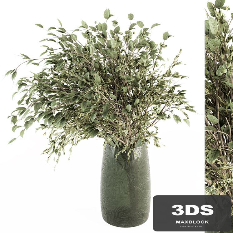 Bouquet - Green Branch in vase 59