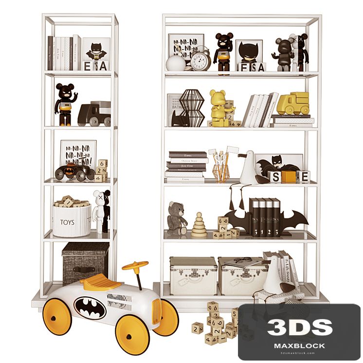 Racks with toys _3