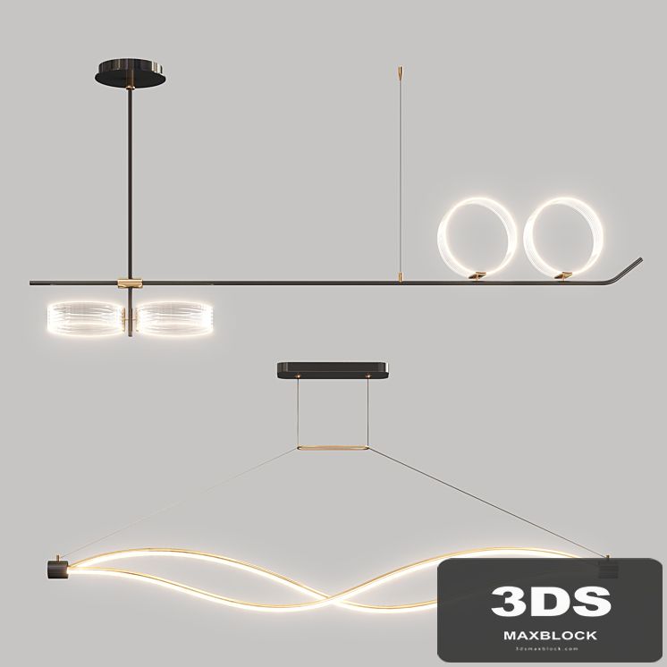Led chandelier collection