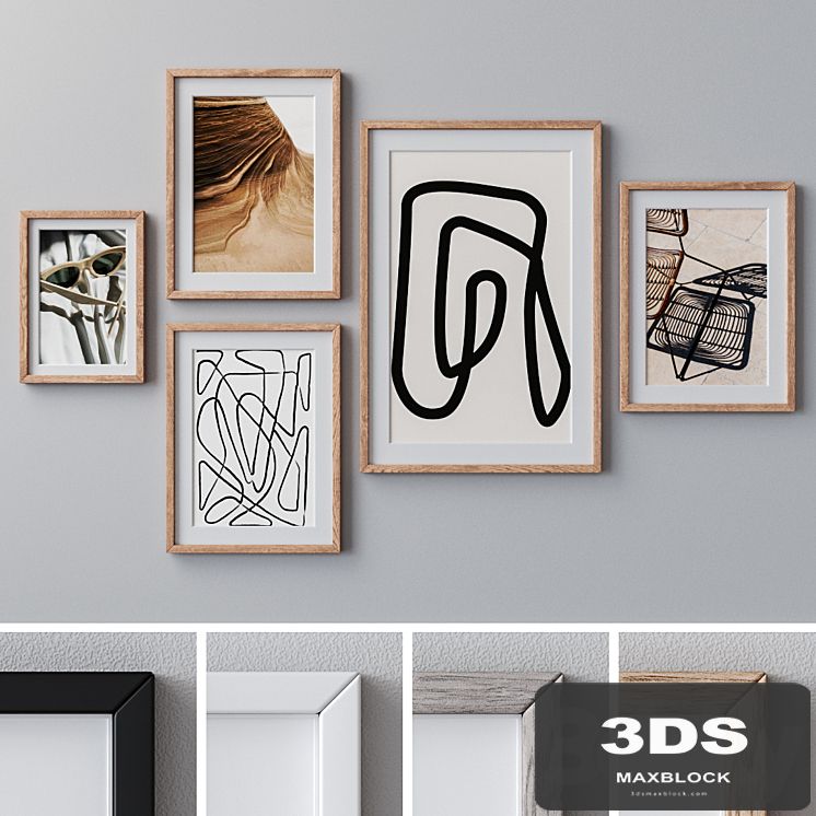 Photo Frames Set 1186