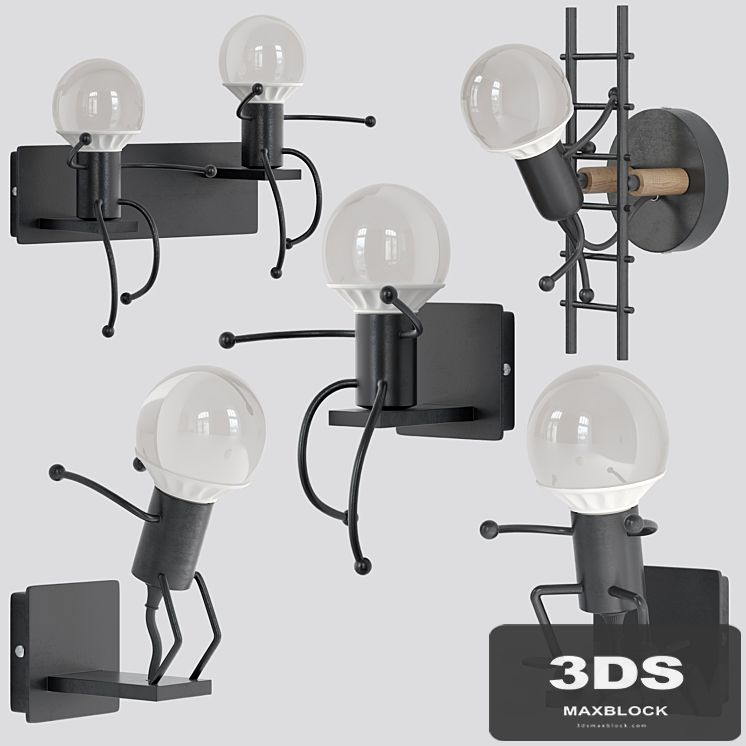 Creative "Little Man" Lamp