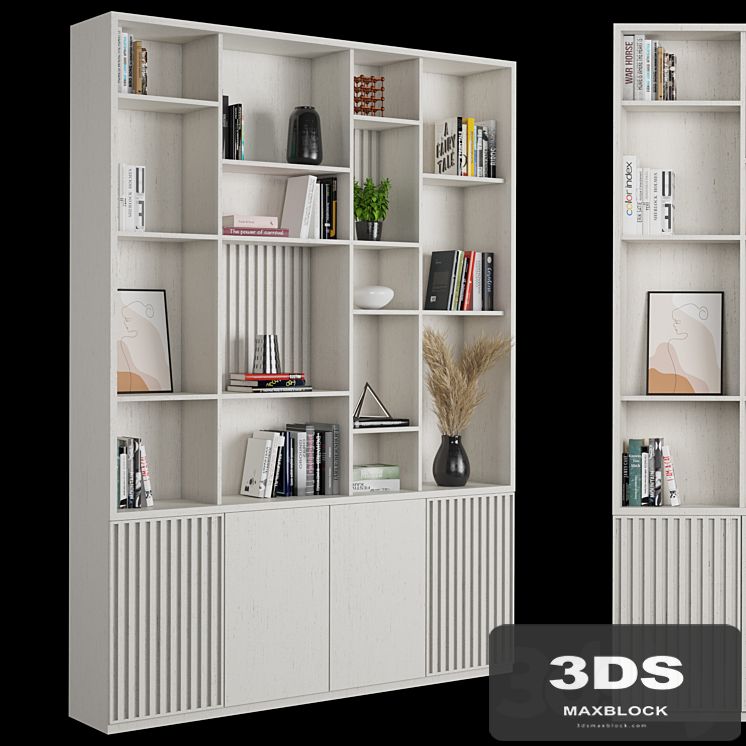 Rack and Bookcase 09