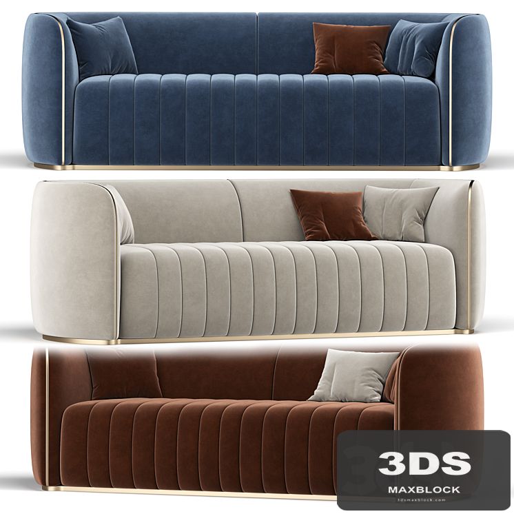 Homary Upholstered Sofa