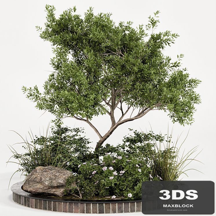 Garden plant set 05