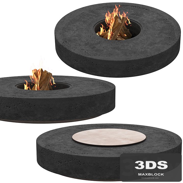 035_Travertine BBQ Dark 00