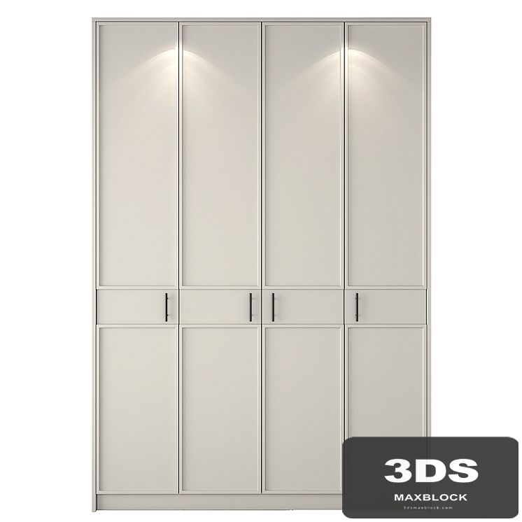 Horn's bedroom closet