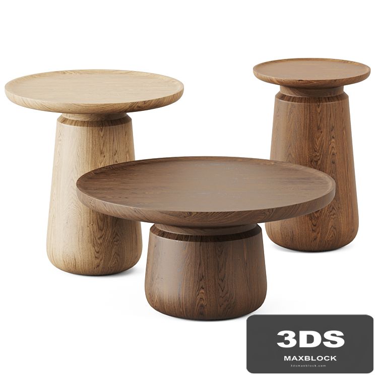 Wooden Coffee Tables Altana by MMairo