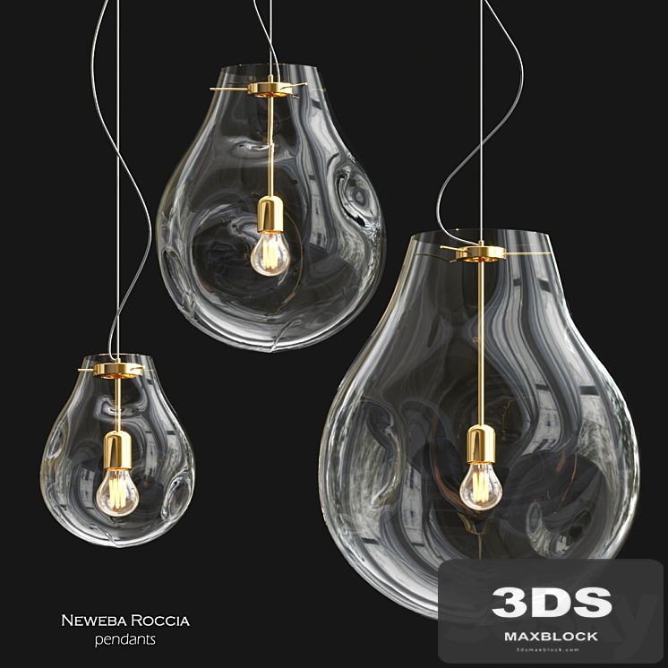 Neweba roccia pendants