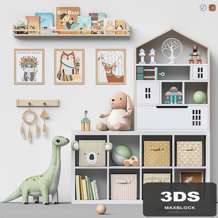 Toys and furniture set 109
