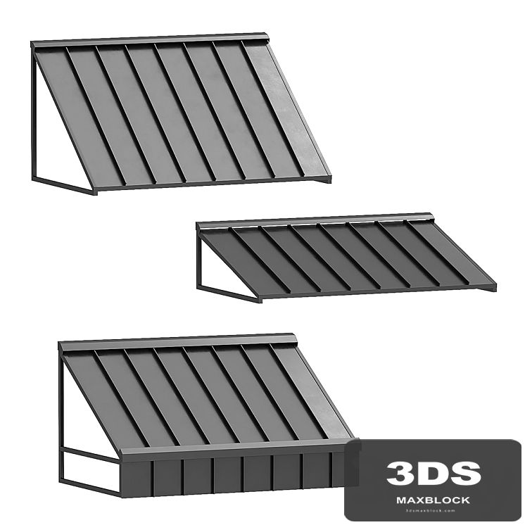 Metal awnings