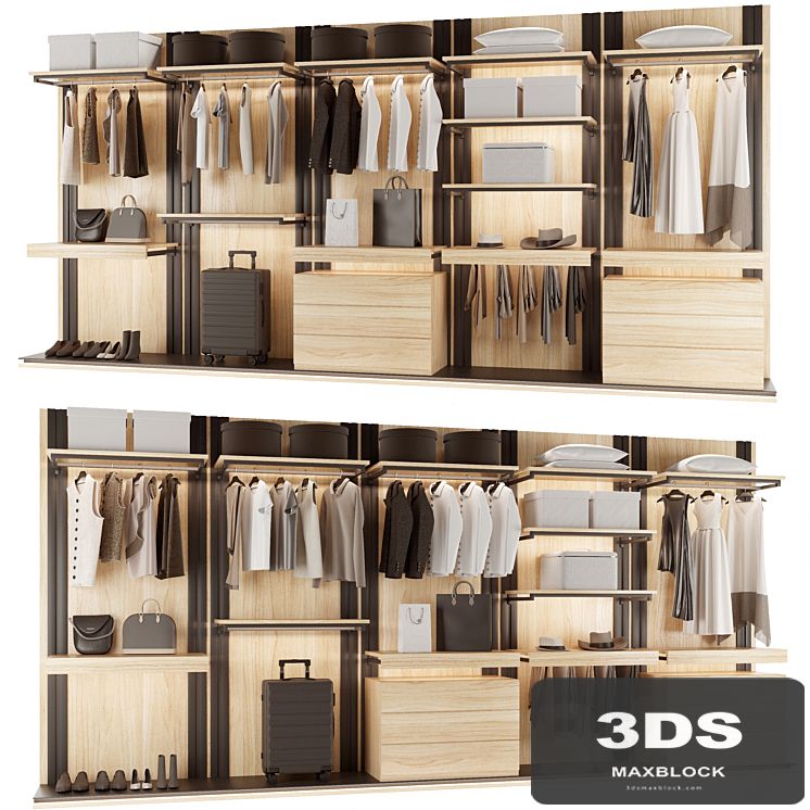 Loft wardrobe