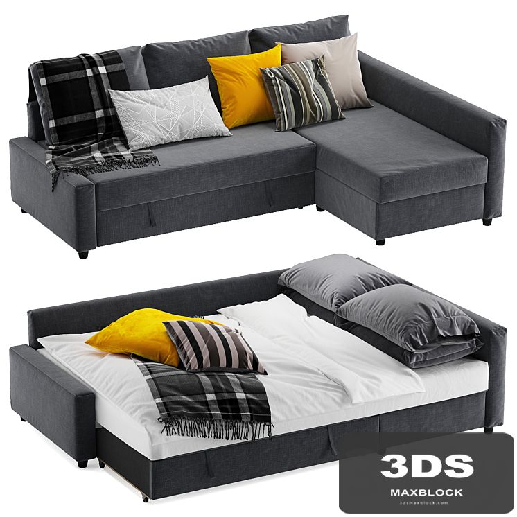 Ikea friheten corner sofa bed