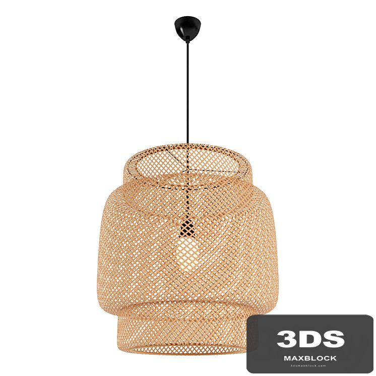 Woven pendant lamp SINNERLIG by PBR Materials