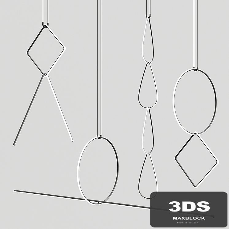 Flos Arrangements Modular Pendant Lamp