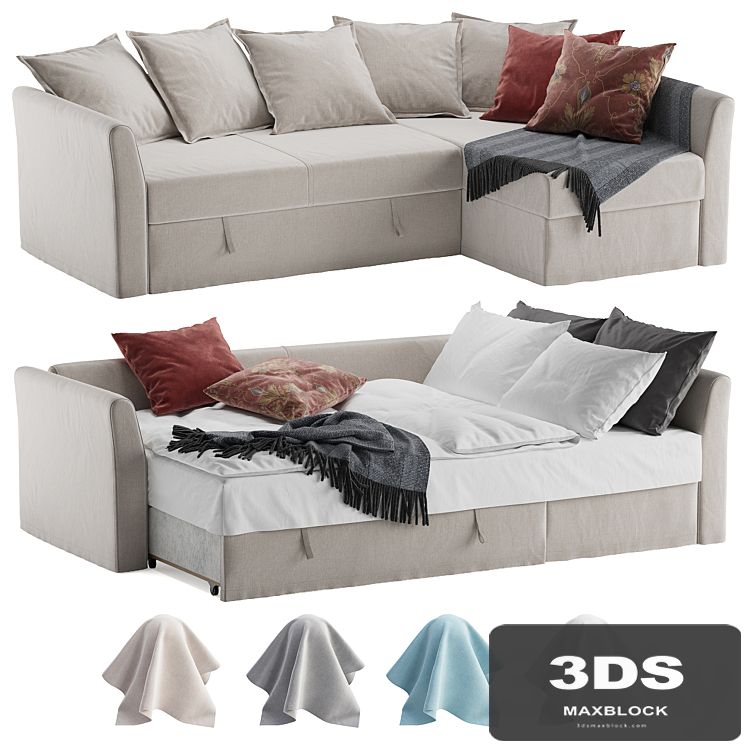 Ikea Holmsund corner sofa bed