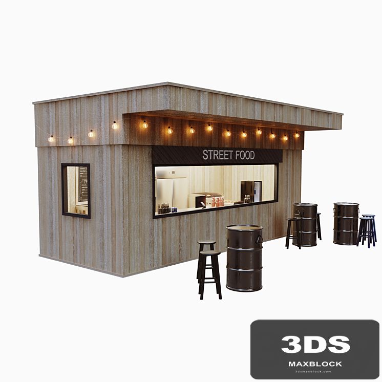 Street food cafe (kiosk)