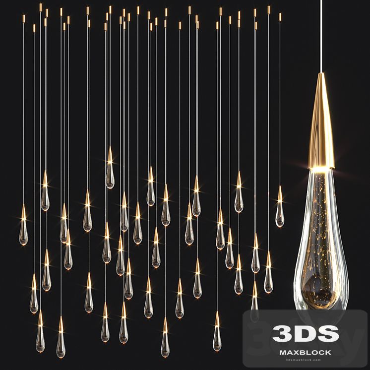 Henzel Teardrop Pendants