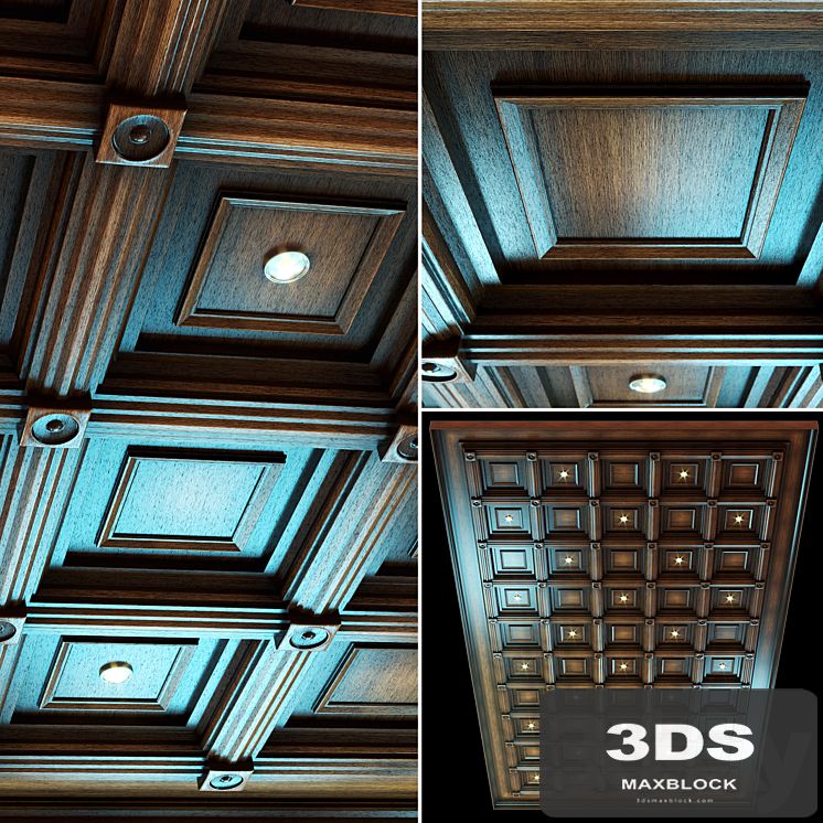 Ceiling set # 2 - wenge color