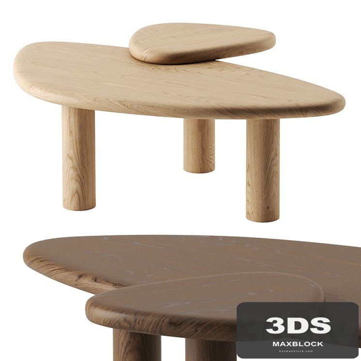 Pipi coffee table by Daniel Boddam