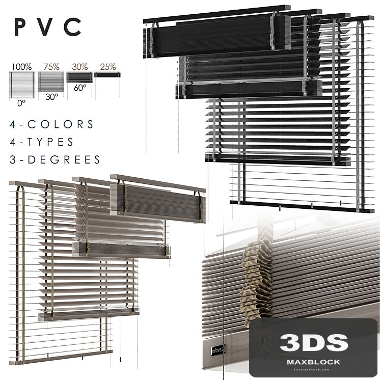 PVC Blind 1150 in 45 mm