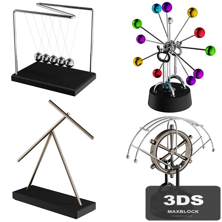 Anti-stress pendulum set 1