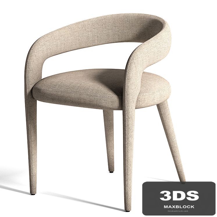LISETTE GRAY DINING CHAIR
