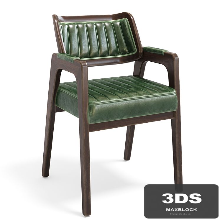 Aged chair Leta Notre Wicker with rattan back