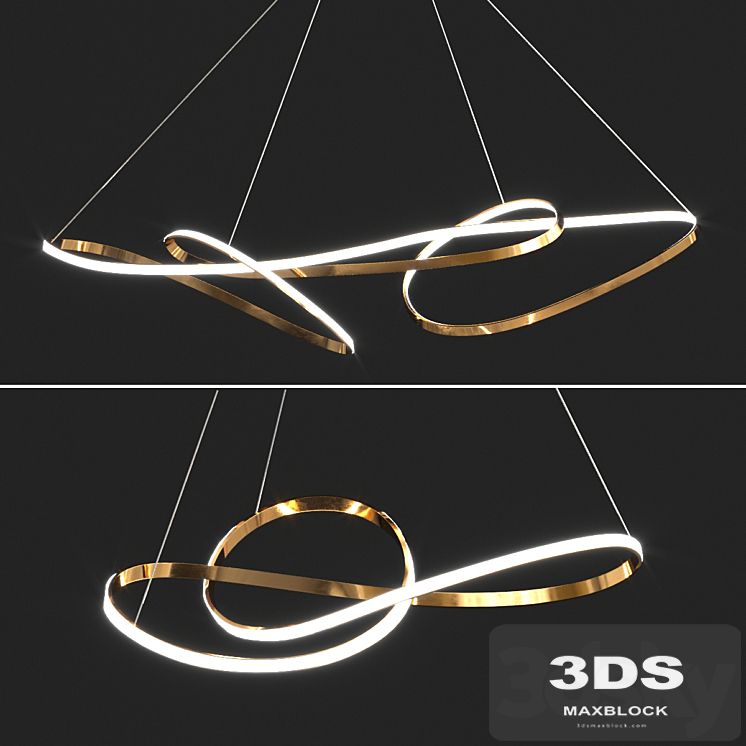 Ribbon Led ceiling light