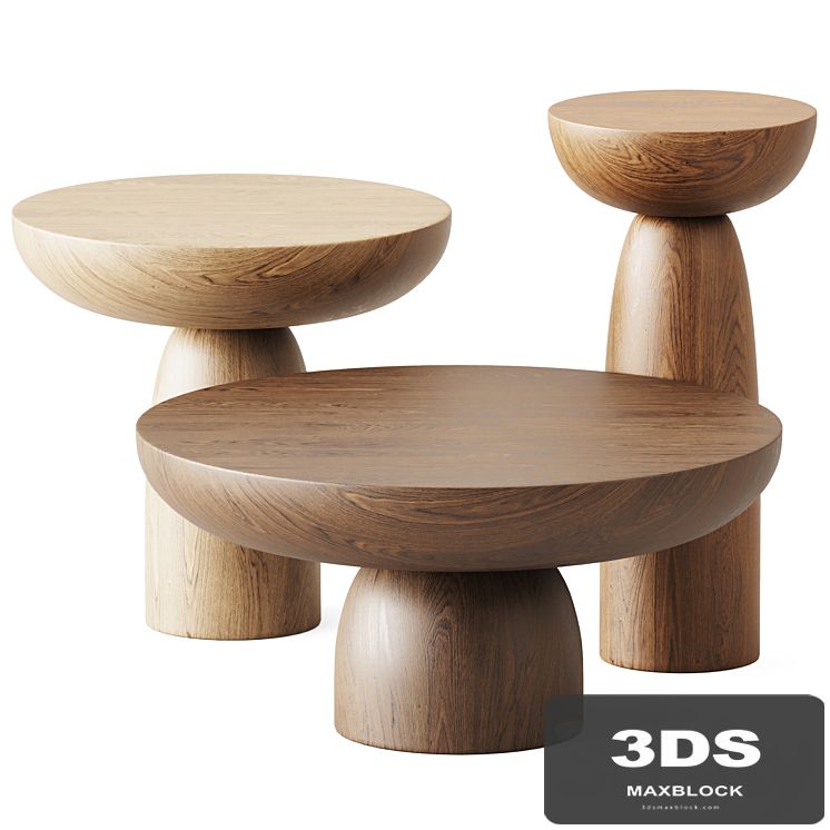 Wooden Coffee Tables Olo by Mogg