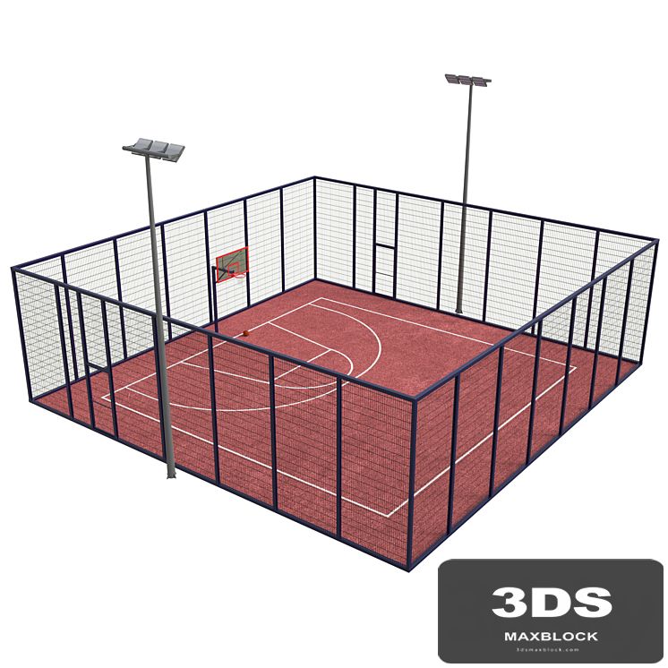 Streetball field
