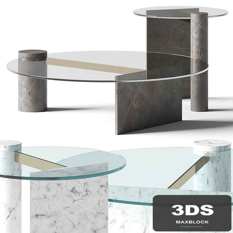 Natuzzi Italia Frost Coffee Tables